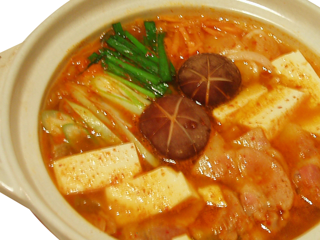 韓国風鍋に